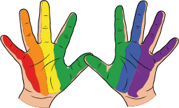 Illustration Bunte Hände